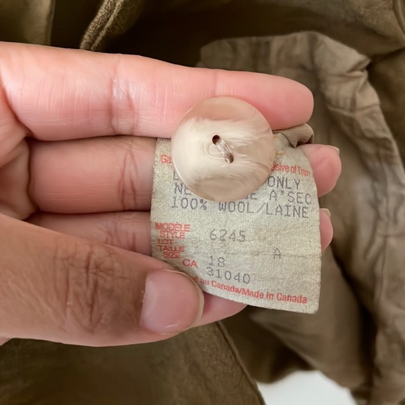 100% wool vintage blazer - Picture 7 of 7